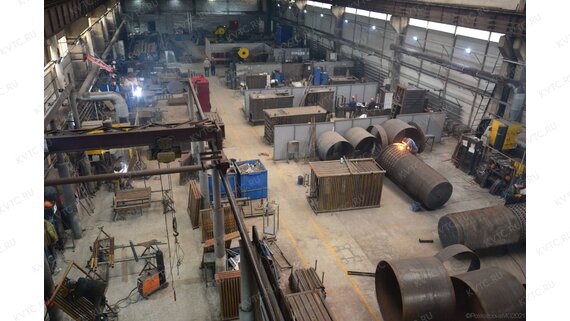 Производство газового парогенератора 1200 кг